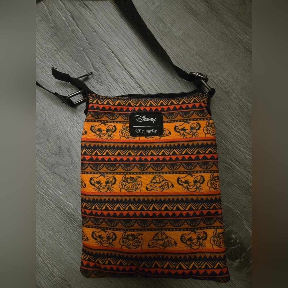 Disney Orange Lion King Crossbody Bag - Picture 2 of 2